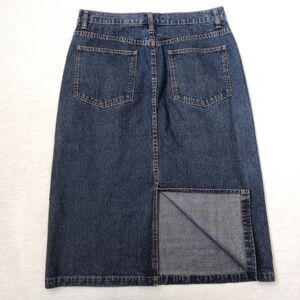 Calvin Klein Jeans midi denim skirt size 6